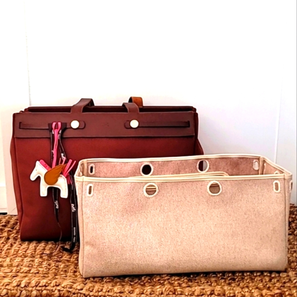 HERMES Full Set of Herbag Tote